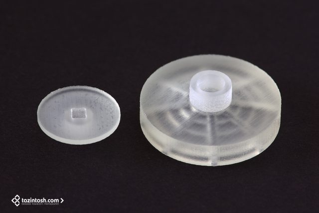 Impression 3D du Slew Control • Dessous 