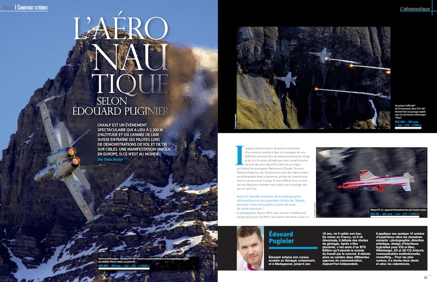 Savoir Tout Faire en Photographie - Conditions extrêmes, l'aéronautique - par Yann Rozier