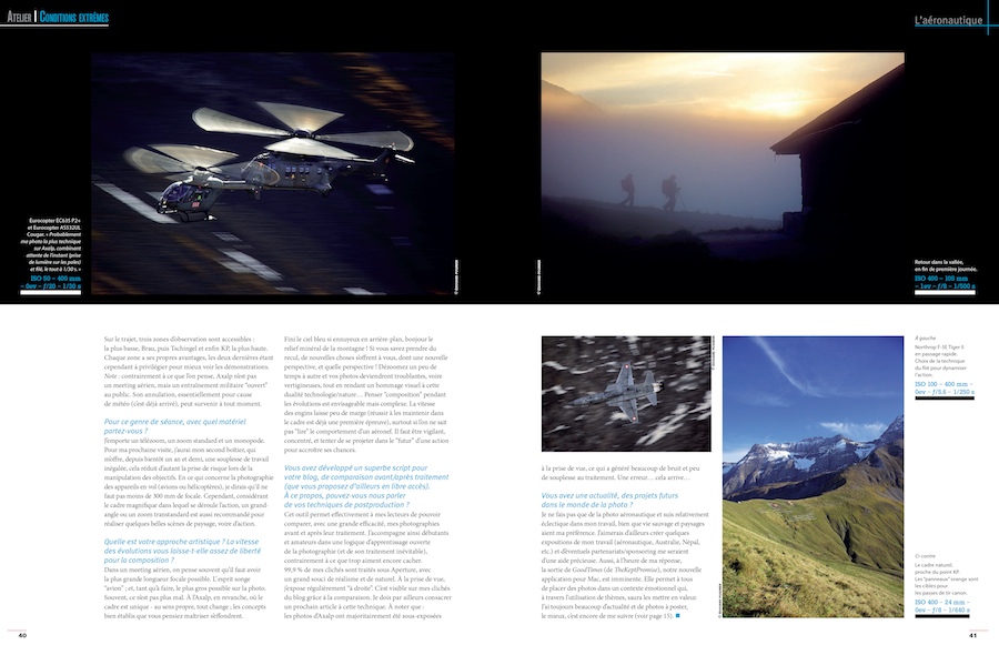 Savoir Tout Faire en Photographie - Conditions extrêmes, l'aéronautique - par Yann Rozier