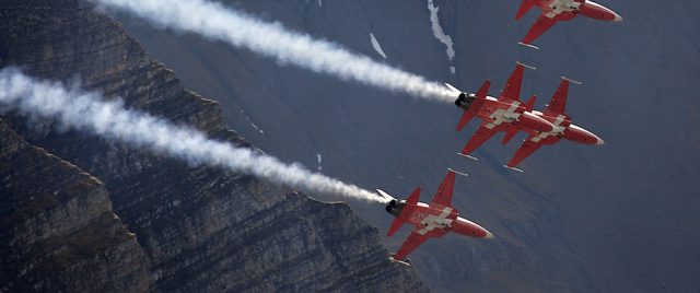 Axalp 2010 - Patrouille Suisse | Swiss Patrol | Northrop F-5E Tiger II