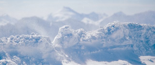 La neige, en attendant le sable
