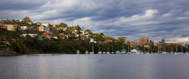 Manly vue depuis North Harbour Reserve